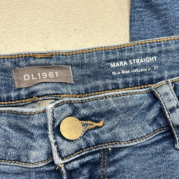 DL1961 Mara Straight Leg Blue Denim Jeans Pants Womens Size 20W - Picture 4 of 6